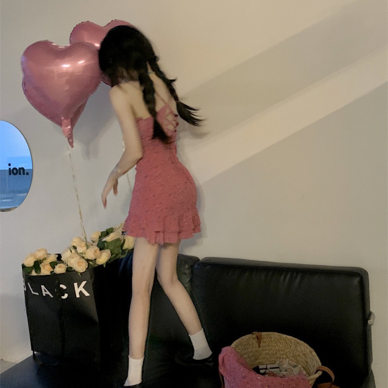 Đầm Sát Nách Hoạ Tiết Hoa Thiết Kế Hợp Thời Trang