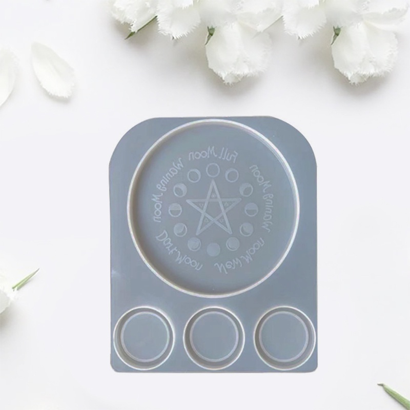 Khuôn Silicone Làm Chân Nến Bằng Nhựa Epoxy