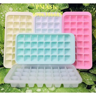 Khay đá 32 viên  vuông khuôn thạch trà sữa, ví rau câu - Jelly mold ice tray