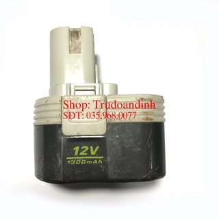 Pin RYOBI 12v 6cell dung lượng 4Ah - kèm Adapter 12v 2A có đèn led báo đầy