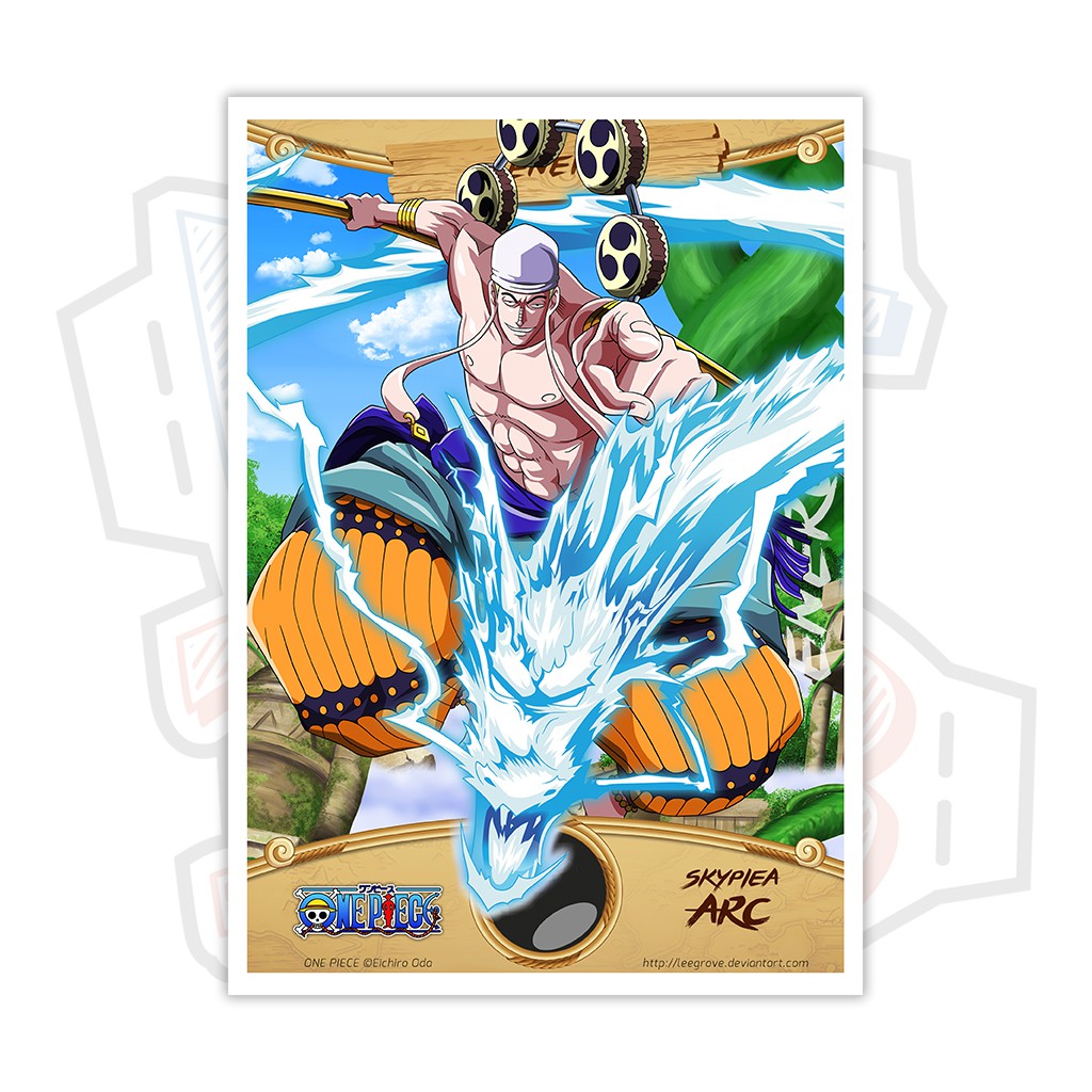 Poster Hình Enel - One Piece