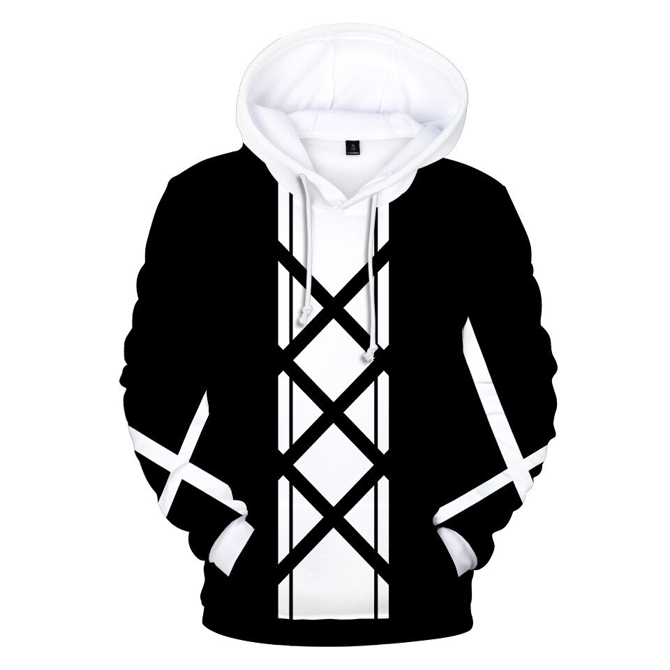 Áo Hoodie In Họa Tiết 13 Team Bleach Ichigo Kurosaki 3D 2-14 Tuổi Cho Bé