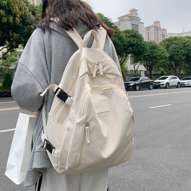 ™☼❁Balo nữ đi học Ulzzang Hàn Quốc cao cấp, xách sách dễ thương cho sinh màu nhẹ dịu túi trong thiết kế cực đẹp