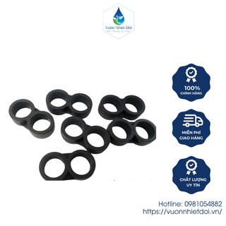 Bộ 10 bít khóa cuối số 8 , khóa cuối ống ldpe phi 20mm, 25mm - bh 6 tháng