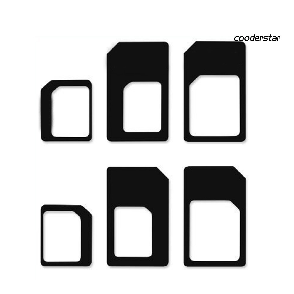 Set 4 Đầu Chuyển Đổi Sim Sang Micro / Tiêu Chuẩn Cho Điện Thoại