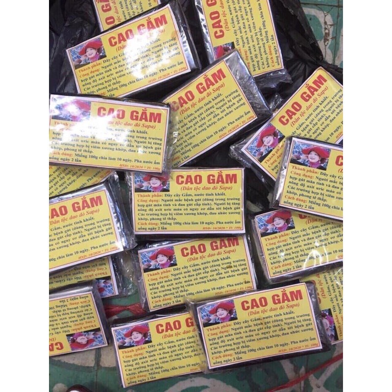 100g Cao Gắm hàng chuẩn loại 1