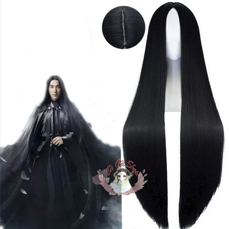 Tóc giả nguyên đầu wig cosplay cổ trang nam