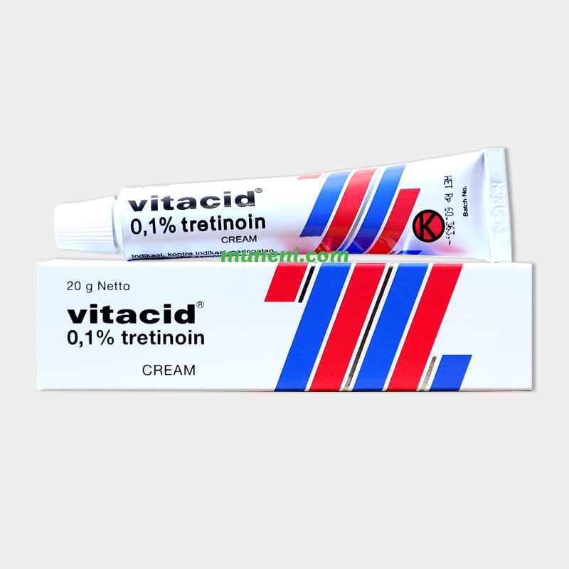 ✅(CHÍNH HÃNG)Tretinoin Vitacid Gel &amp; Cream - Kem Giảm Mụn Giảm Thâm Chống Lão Hóa 20g