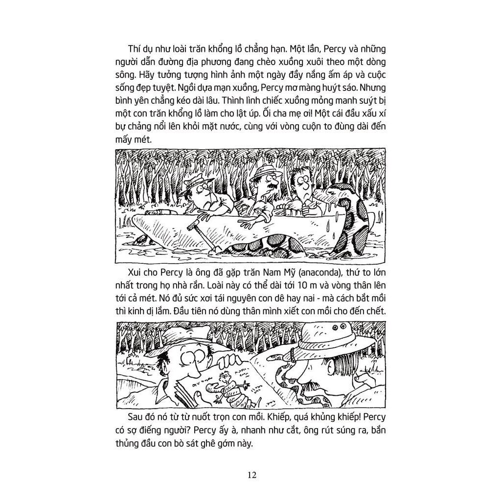 Sách Horrible Geography - Rừng Mưa Nhiệt Đới Rậm Rạp