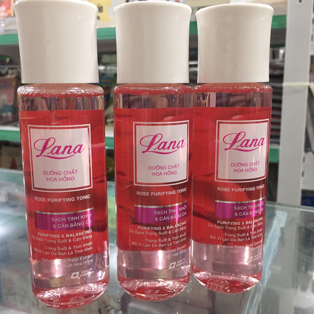 Nước hoa hồng Lana sạch tinh khôi và cân bằng da 150ml | BigBuy360 - bigbuy360.vn