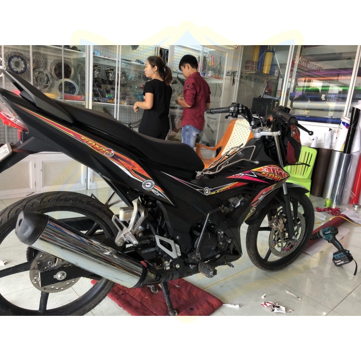 ( Quí khách vui lòng mang ra tiệm cho thợ dán ) Tem sonic 150 pokemon