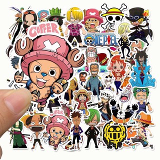 COMBO 10 MIẾNG DÁN ĐÀN STICKER ONE PIECE -DRAGON BALL SUPER