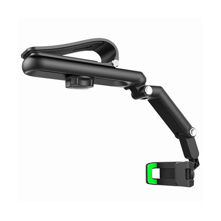 Giá Đỡ Điện Thoại Kẹp Tấm Che Nắng Xe Hơi, Giá Treo Ghế Xoay 1080 Độ Cho Điện Thoại 4-7 Inch