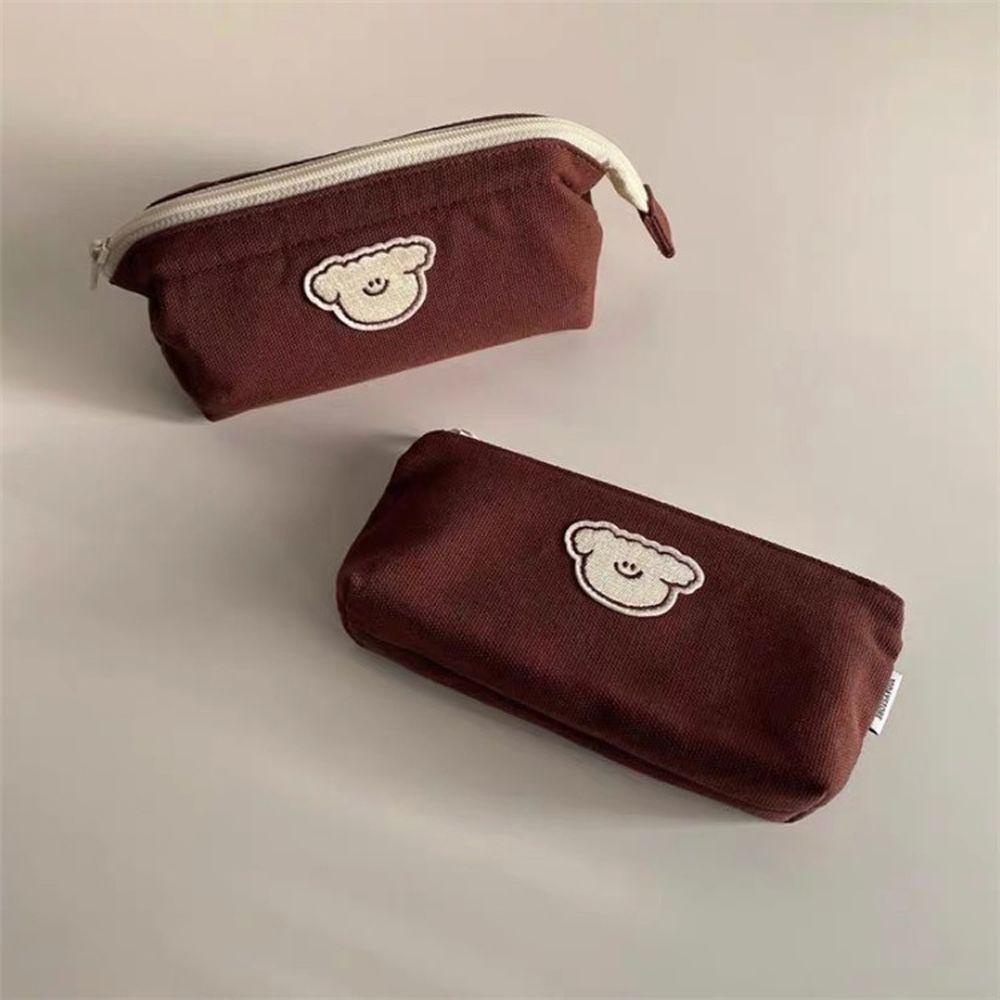 Túi Đựng Đồ Trang Điểm Sức Chứa Lớn Họa Tiết Dễ Thương Phong Cách Hàn Quốc