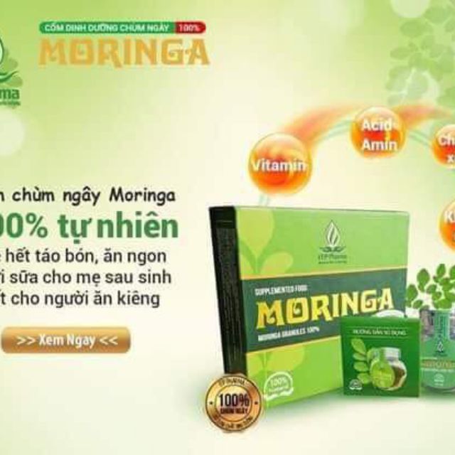 Cốm dinh dưỡng chùm ngây moringa