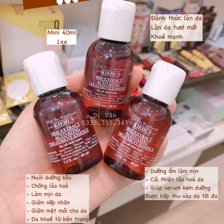 Nước thần kiehl's mini