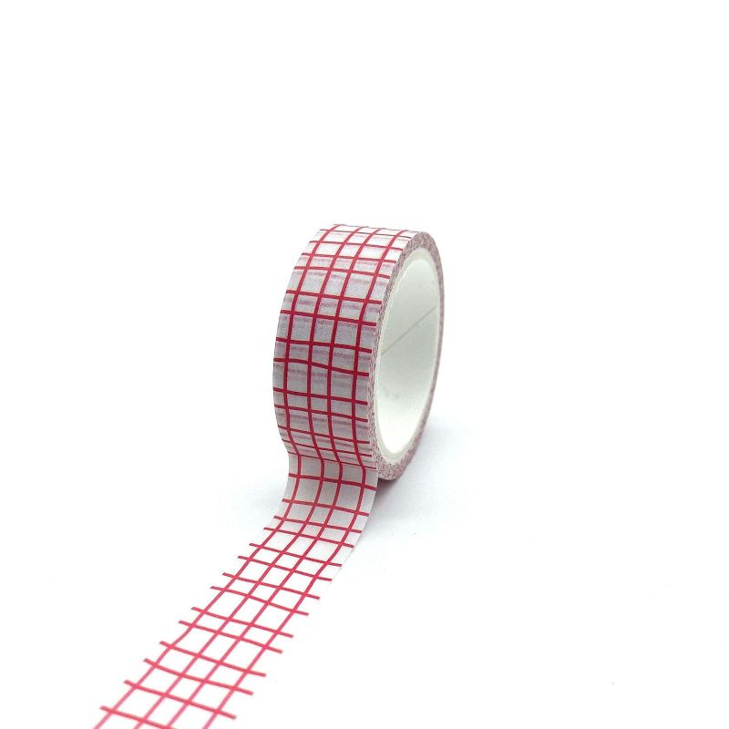 Cuộn băng keo giấy washi phong cách Hàn Quốc dài 5m rộng 15mm