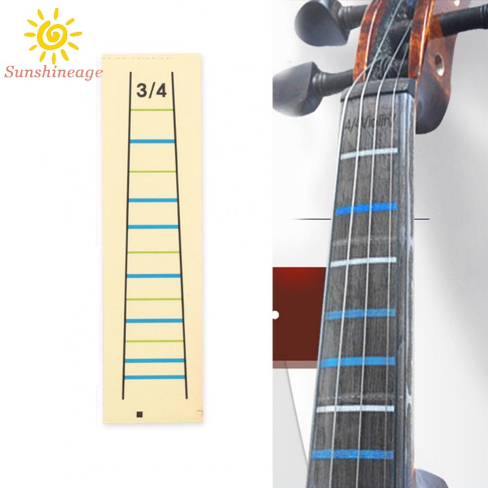 Miếng Dán Định Hình Ngón Tay Cho Đàn Violin 4/4 3/4 1/2 1/8