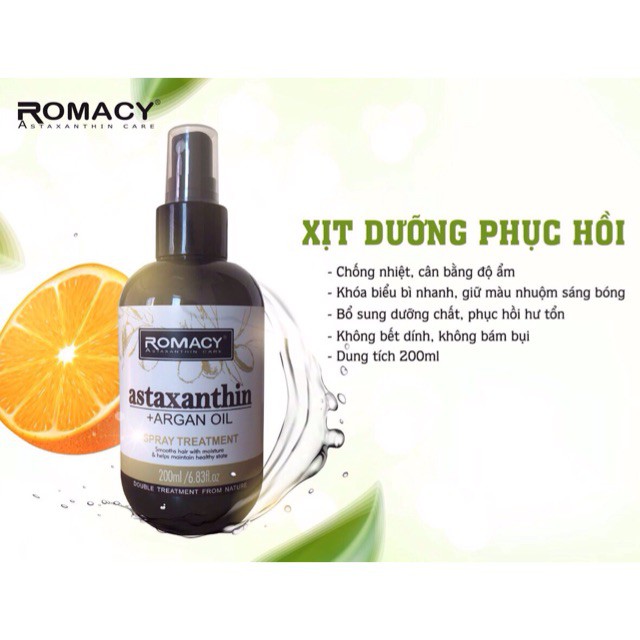 Xịt dưỡng Romacy 200ML