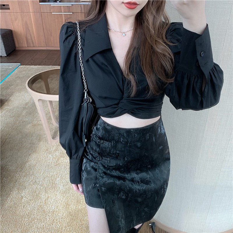 Áo sơ mi nữ tay dài Emilyshop