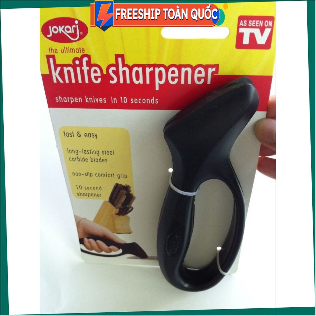 PVN18017 Dụng cụ mài dao bằng tay knife sharpener nhỏ gọn - tiện dụng T2 .