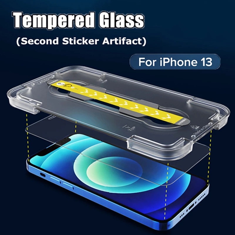 Ốp Điện Thoại Kính Cường Lực HD Bảo Vệ Toàn Diện Cho iPhone 14 13 12 Pro Max 11 12 XS 14 plus 14plus