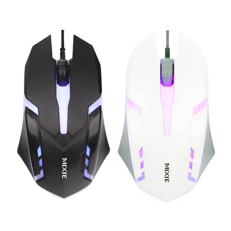 Chuột Gaming Có Dây  USB MIXIE X3 Thiết Kế Tinh Tế Chuột Máy Tính / Đèn LED Nhiều Màu Sắc