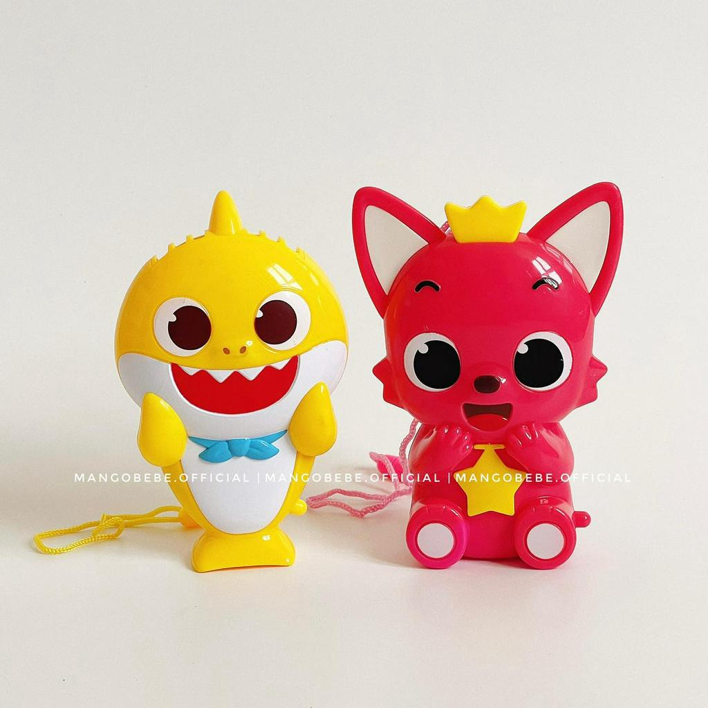 Quạt Mini Baby Shark Pinkfong Cho Bé (Giao Màu Ngẫu Nhiên)