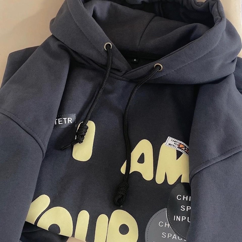 (CÓ SẴN) Áo Hoodie Nỉ bông PRESENT form rộng unisex (nam nữ mặc được) | BigBuy360 - bigbuy360.vn