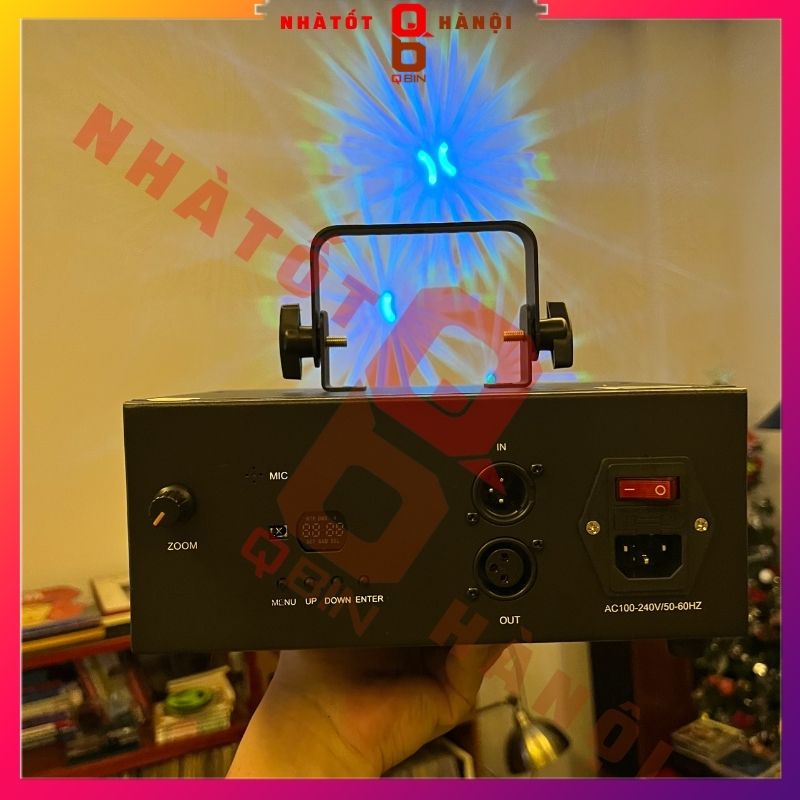 Đèn Laser MP 7979 V10 Chiếu Hình 3D Với Hơn 1000 Hiệu Ứng Dùng Cho Phòng Bay, Karaoke, Bar