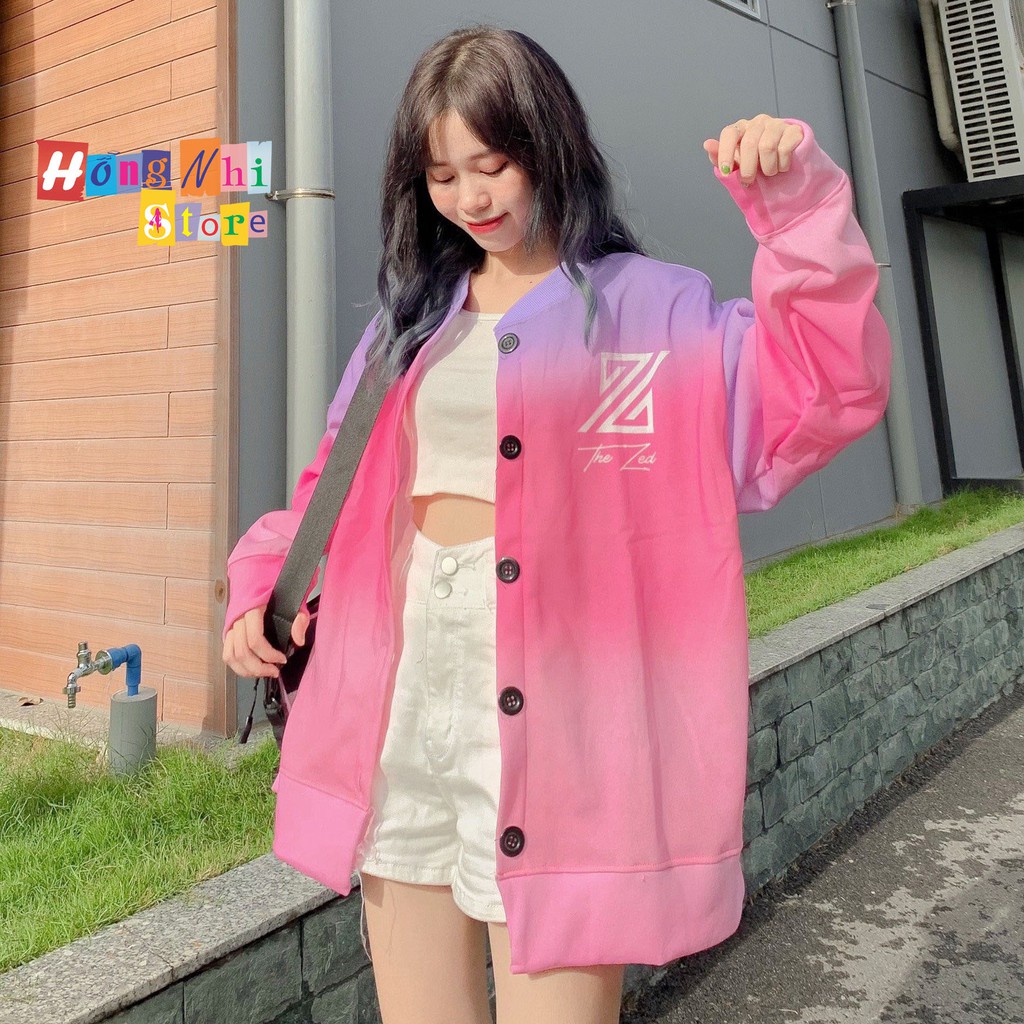 Áo Khoác Cardigan 3D Loang Màu In Hình Chất Nỉ Dáng Rộng Unisex Nam Nữ Mặc Được