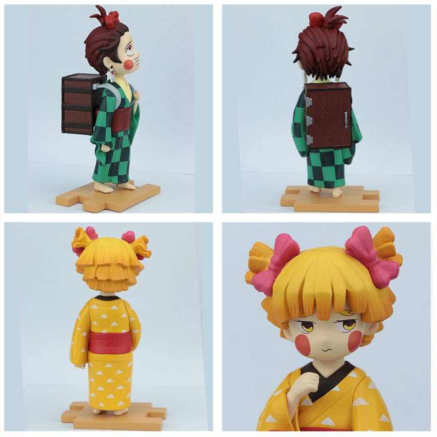 Đồ trang trí Nhân Vật Agatsuma Zenitsu Tanjirou Trong Demon Slayer 2 Trang Trí Nhà Cửa / Văn Phòng SY2
