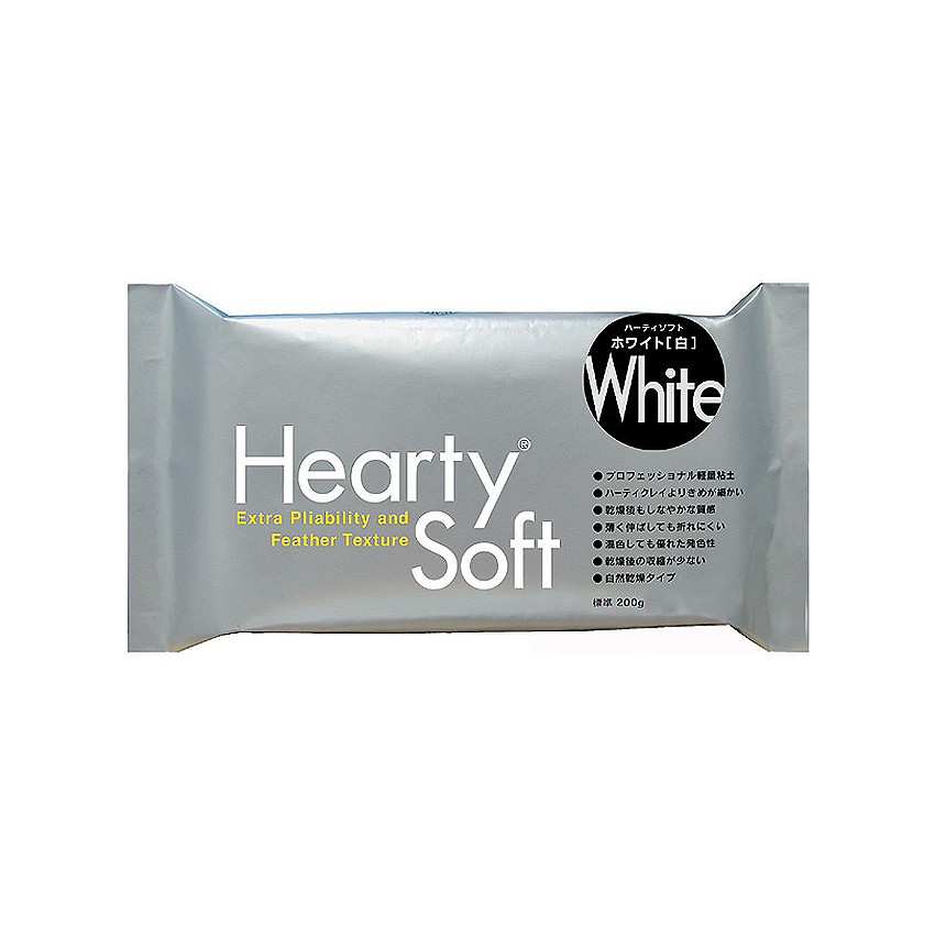 Đất sét Nhật tự khô Hearty Soft 200gr