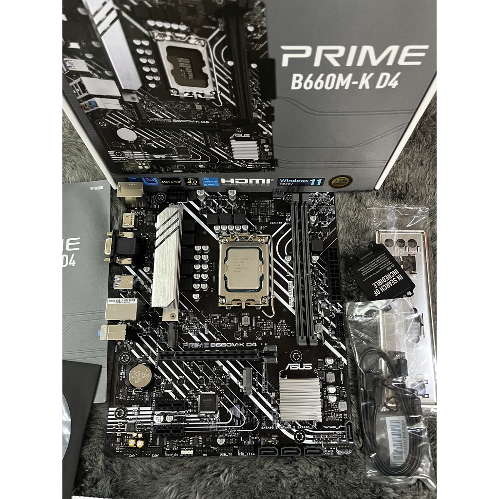 Combo Mainboard Asus Prime B660M-K D4 + I5 12400F Tray ( No Box) New - BH 36T | BigBuy360 - bigbuy360.vn