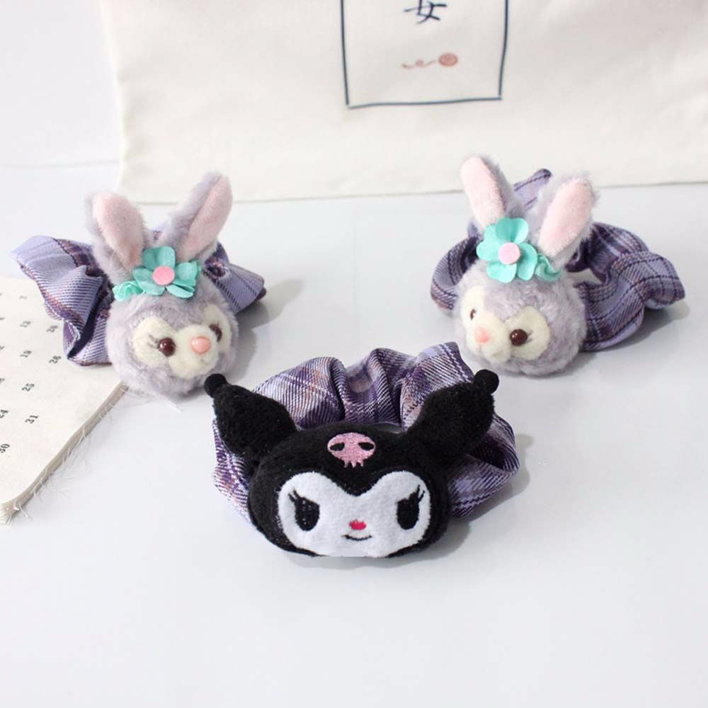 Dây Buộc Tóc Cao Su Co Giãn Họa Tiết My Melody Dễ Thương Cho Nữ