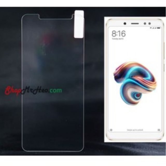Bộ 3 tấm dán kính cường lực 9H Xiaomi Redmi Note 5 Pro - Trong suốt