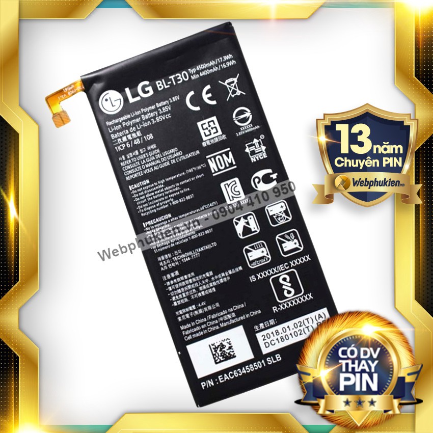 Pin LG X Power 2 (BL-T30) - dung lượng 4500mAh