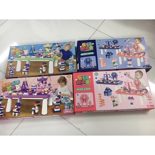 Bàn lego đu quay cho bé