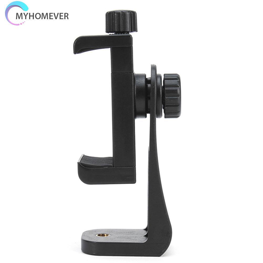 myhomever Tripod Mount Phone Clip Vertical Bracket 360 Degree Rotating Tripod Adapter