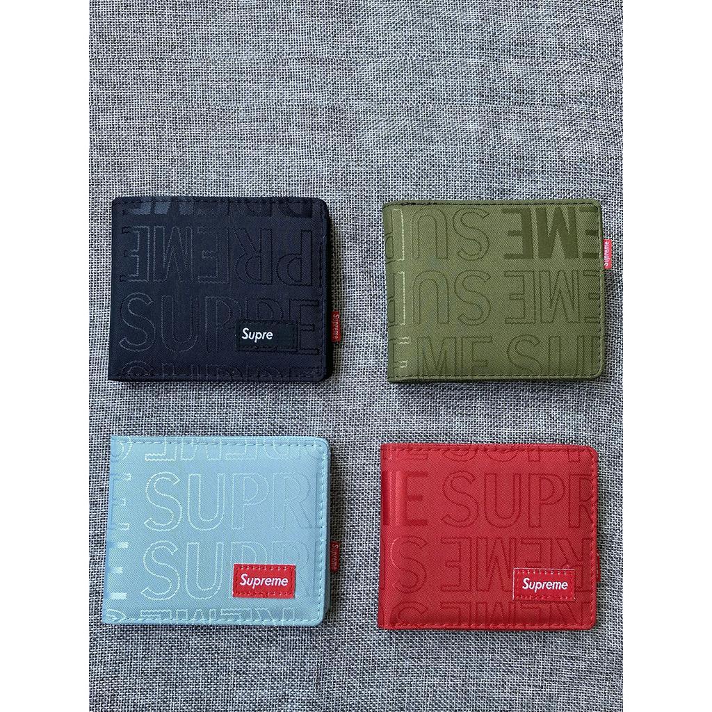 Ví Supreme chất liệu vải canvas chống thấm cao cấp