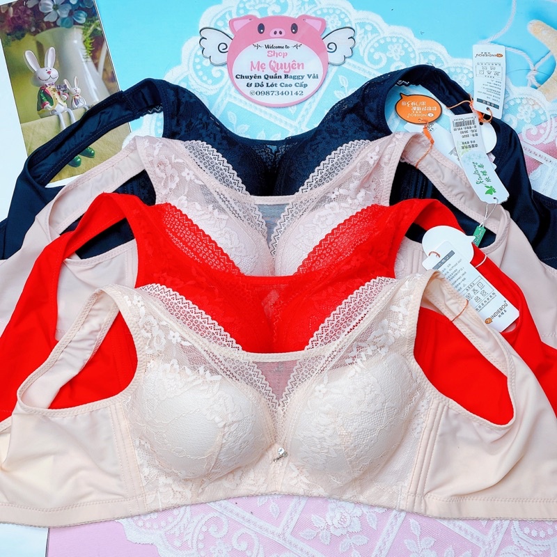 Áo ngực đệm mỏng không gọng , áo lót định hình chống tràn diệt mỡ lưng nách