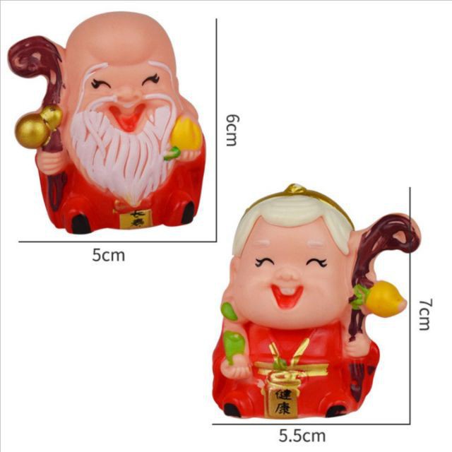 đồ cắm bánh sinh nhật bánh kem [FREESHIP]  set 3 thẻ mica hạc mây