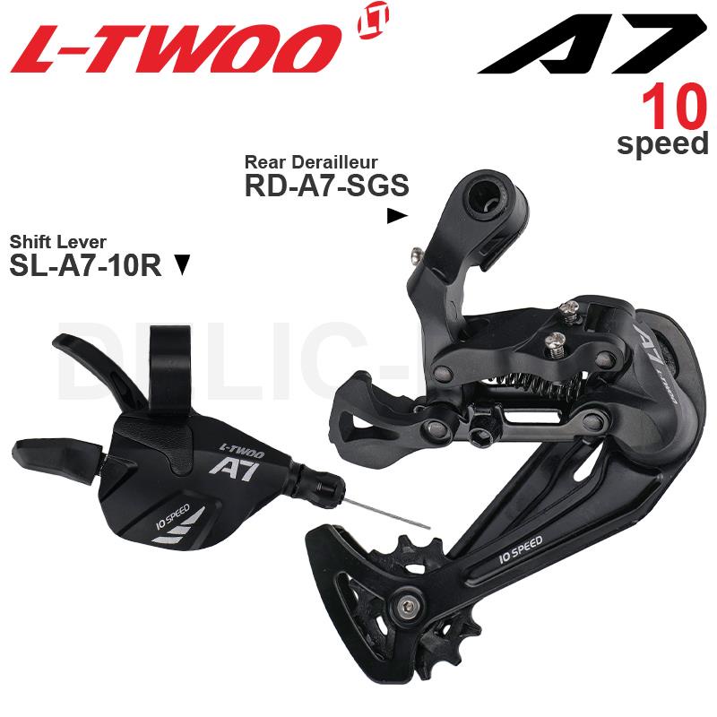 Bộ Phụ Kiện Bánh Răng Xích Và Đề Sau Chính Hãng 40 / 50T L Otwoo A7 10 Tốc Độ Cho Xe MTB