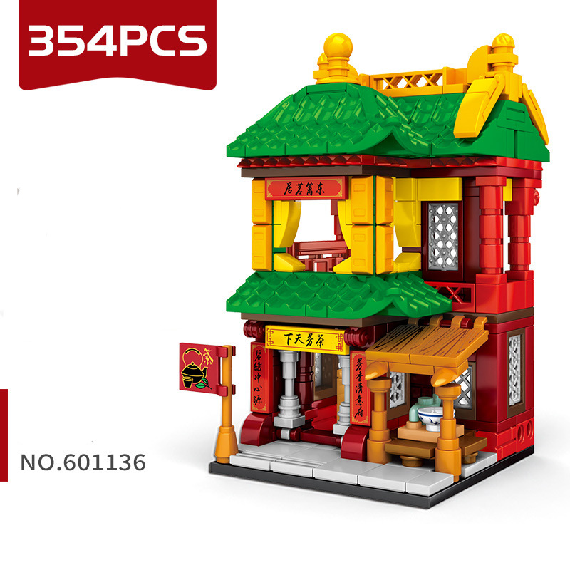 SEMBO Bộ Đồ Chơi Lắp Ráp ingly Thành Phố 8 Kiểu 601033-36 601136-39