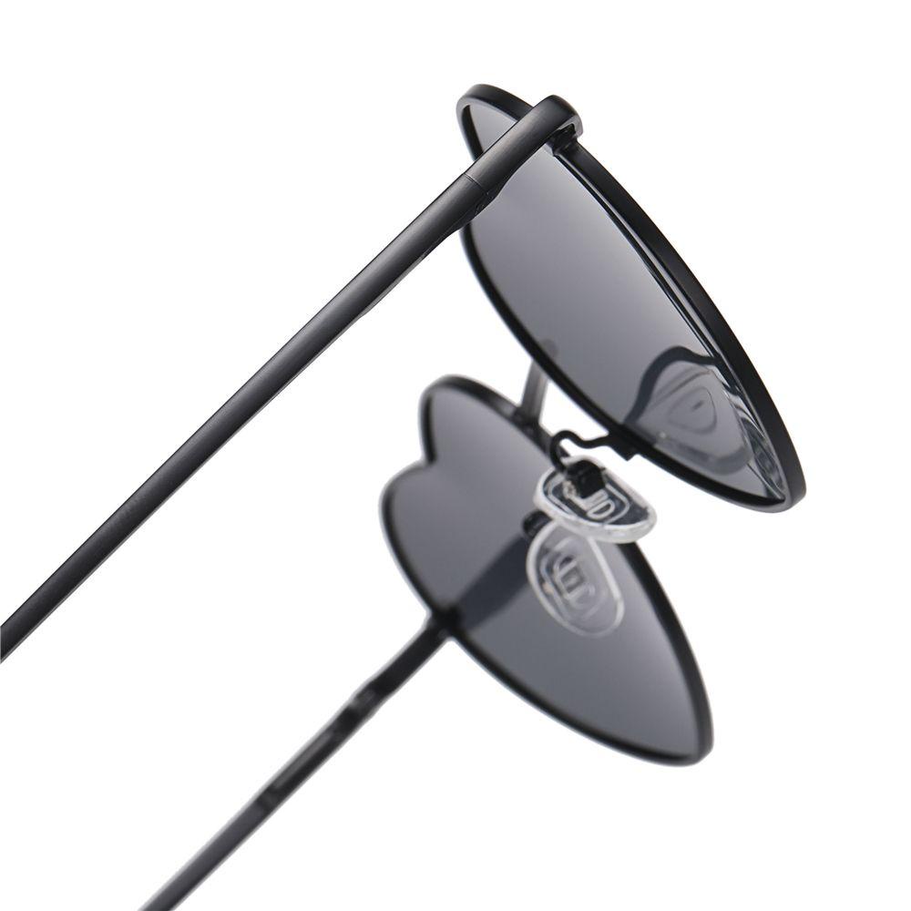 Kính Mát Hình Trái Tim Gọng Kim Loại Chống Tia UV400