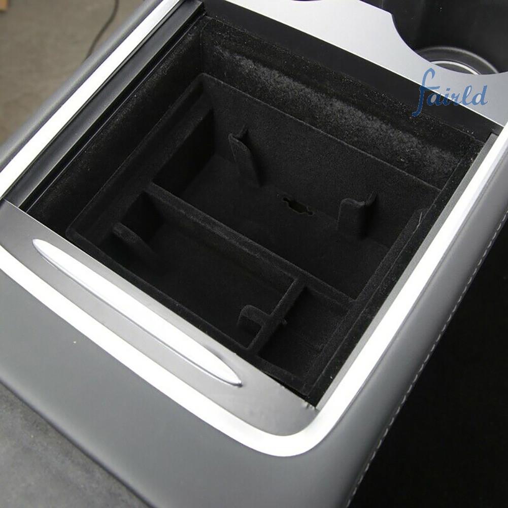 Storage Box Container For Tesla Model 3 Y Matte Non-Slip Organizer 2021