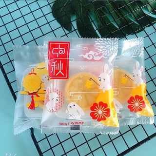 (Set 100) Túi bánh Trung Thu Thỏ Ngọc (50gr | 75gr | 100gr)
