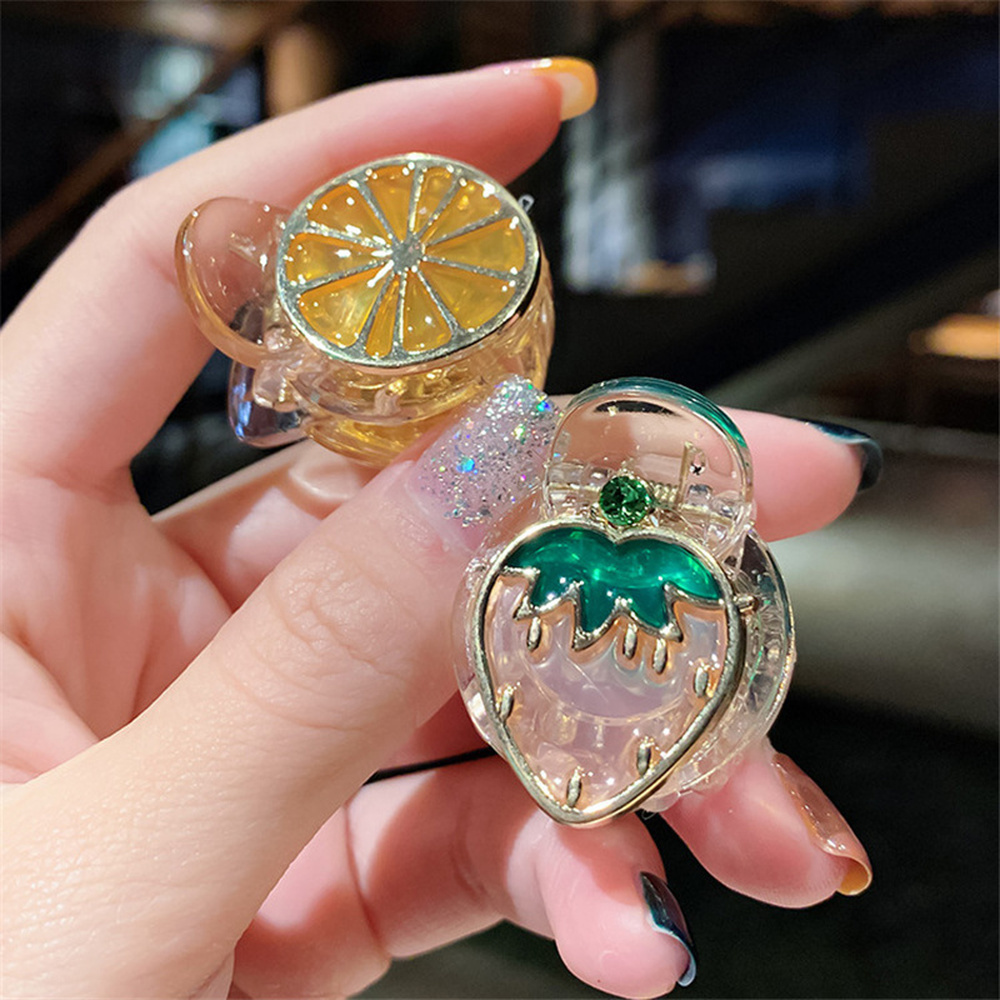 Kẹp Tóc Hình Trái Cây Dễ Thương Cho Nữ