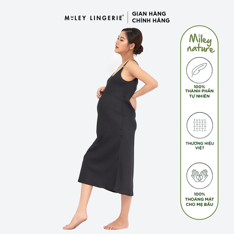 Đầm Lụa Bầu Lady Nature Miley Lingerie DSS_11