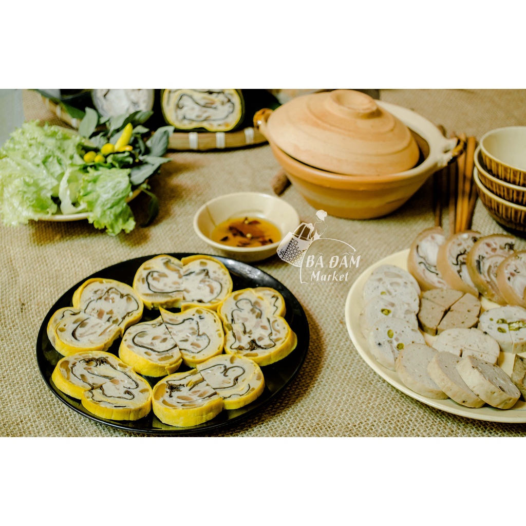 CHẢ LỤA DA HEO ỚT XIÊM XANH ĐẶC SẢN BÌNH ĐỊNH 1KG